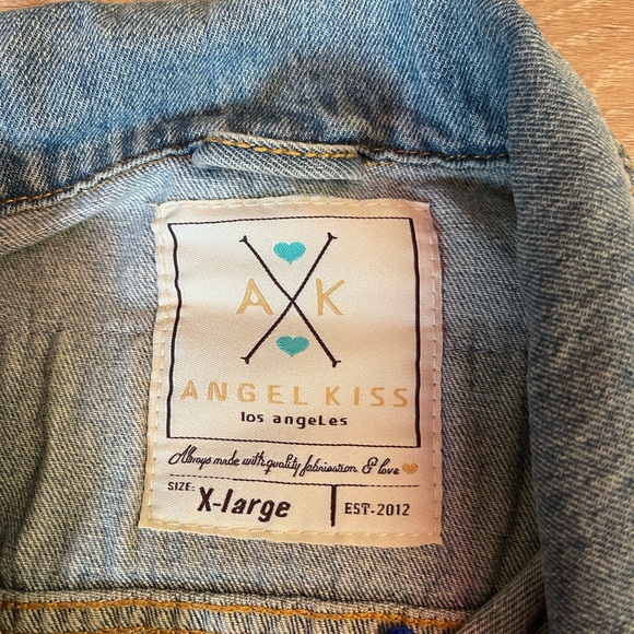 Embroidered Denim Jacket - Multicolor - Picture 3 of 3